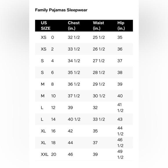 FAMILY PAJAMAS Matching Women's Merry Snowflake Mix It Family Pajama Set XS - Picture 8 of 8